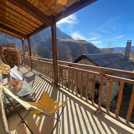 Chalet Miel De La Cayolle-Estenc Entraunes ภายนอก รูปภาพ