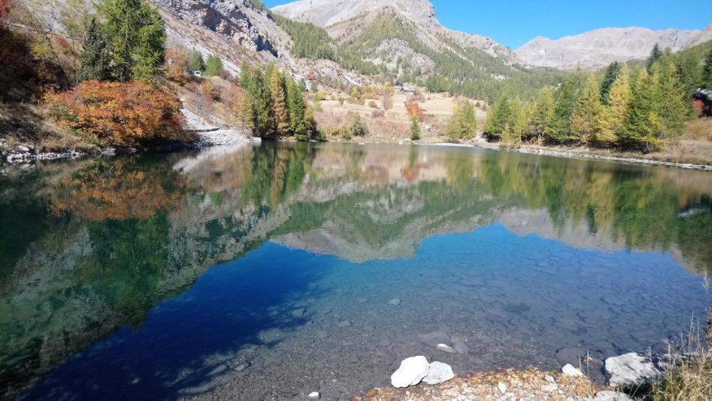 Chalet Miel De La Cayolle-Estenc Entraunes ภายนอก รูปภาพ